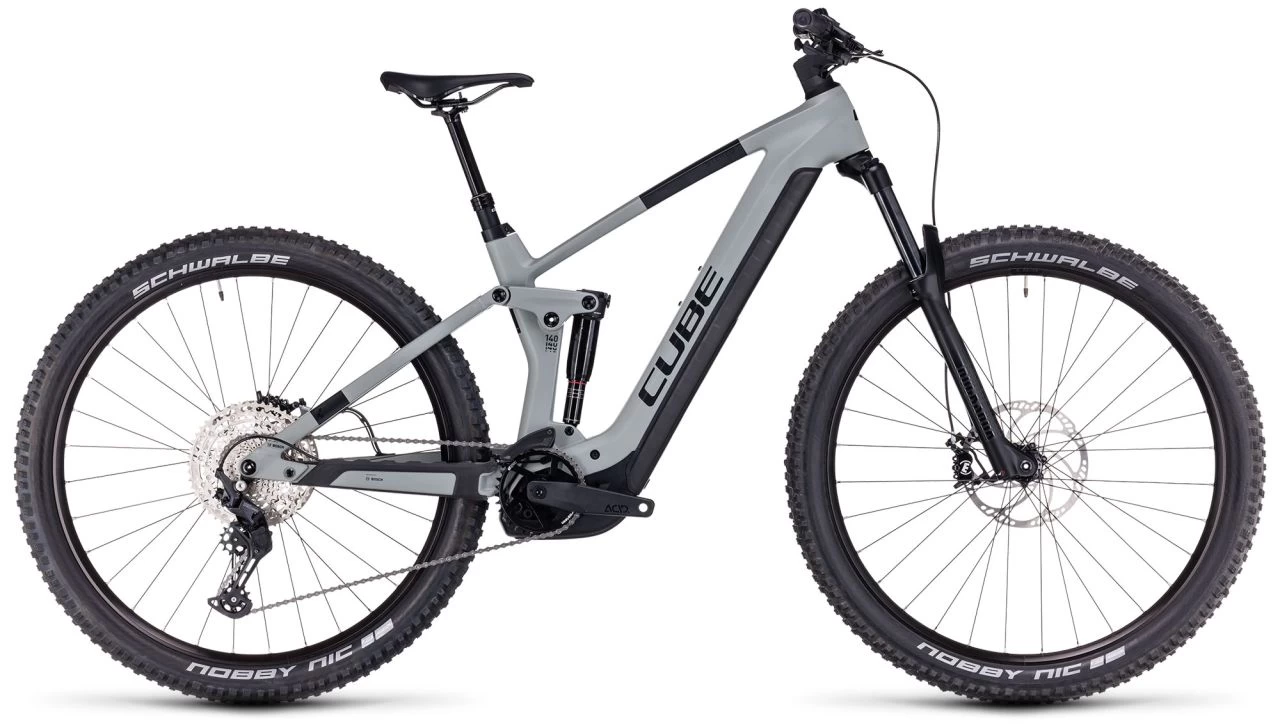 Cube Stereo Hybrid 140 HPC Pro 625 Swampgrey´n´black E-Bike Fully | Bike-Discount 1 Cube Stereo Hybrid 140 HPC Pro 625 Swampgrey´n´black E-Bike Fully | Bike-Discount
