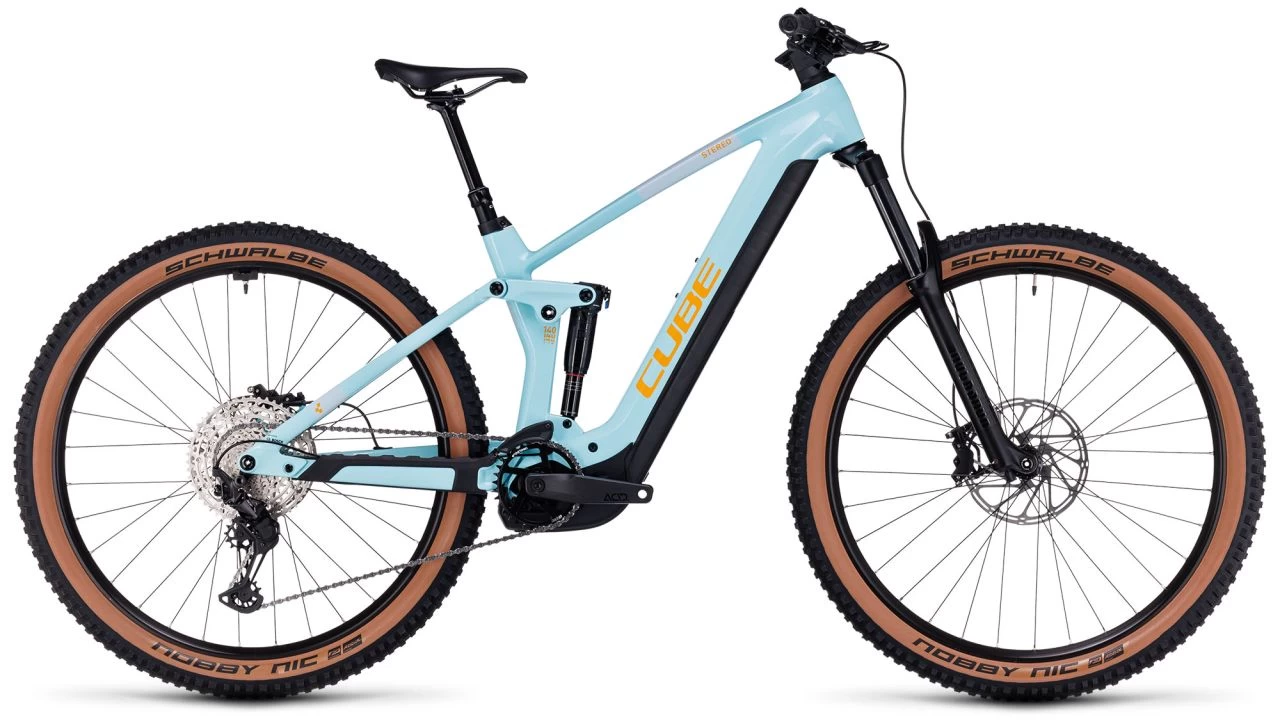 Cube Stereo Hybrid 140 HPC Race 750 Dazzle´n´orange E-Bike Fully | Bike-Discount 1 Cube Stereo Hybrid 140 HPC Race 750 Dazzle´n´orange E-Bike Fully | Bike-Discount