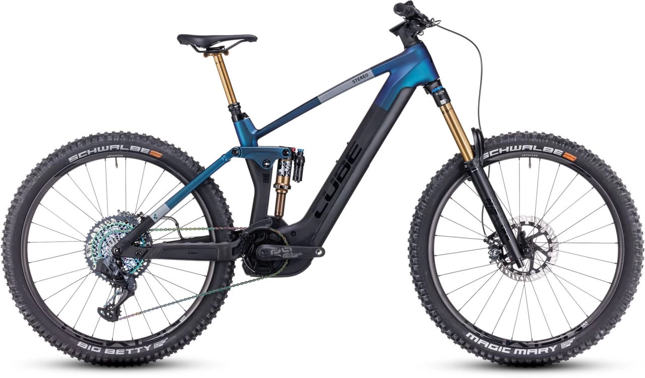 Cube Stereo Hybrid 160 HPC SLT 750 27.5 Nebula´n´carbon E-Bike Fully | Bike-Discount 1 Cube Stereo Hybrid 160 HPC SLT 750 27.5 Nebula´n´carbon E-Bike Fully | Bike-Discount