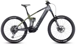 Cube Stereo Hybrid 160 HPC TM 750 27.5 Flashgrey´n´olive E-Bike Fully | Bike-Discount