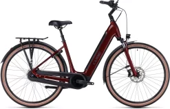 Cube Supreme RT Hybrid Pro 625 Easy Entry Red'n'black Women | Bike-Discount