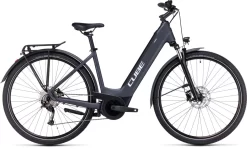 Cube Touring Hybrid ONE 500 Easy Entry Grey'n'white E-Bike Trekking | Bike-Discount