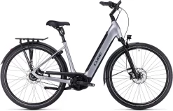 Cube Supreme Hybrid SLX 625 Easy Entry Polarsilver'n'black Women | Bike-Discount