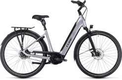 Cube Supreme RT Hybrid SLX 625 Easy Entry Polarsilver'n'black Women | Bike-Discount