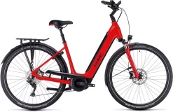 Cube Supreme Sport Hybrid Pro 625 Easy Entry Red'n'black Women | Bike-Discount