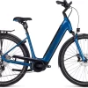 Cube Supreme Sport Hybrid EXC 625 Easy Entry Blue'n'black Women | Bike-Discount