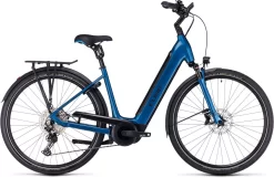Cube Supreme Sport Hybrid EXC 625 Easy Entry Blue'n'black Women | Bike-Discount